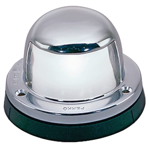 Seachoice Horizontal Mount Chrome Plated Brass Stern Light, 2-3/8"O.D., 1-5/8"H 5251 - main